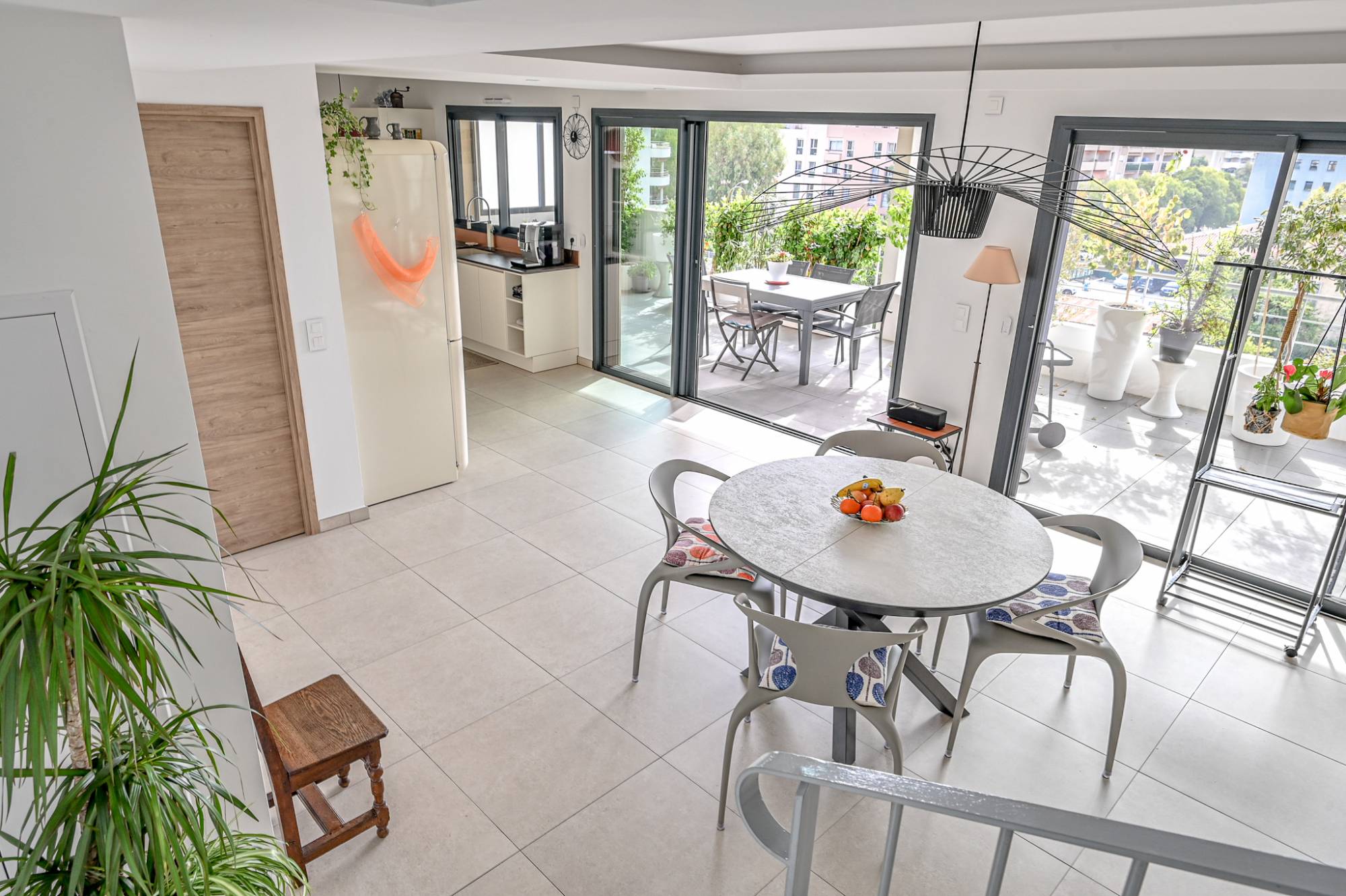 Appartement type loft en dernier étage dans résidence de prestige à vendre à Hyères